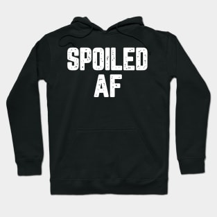 Spoiled AF Broke AF Couple Matching Hoodie